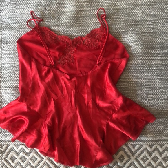 Flowy polyester lingerie top - Picture 3 of 3